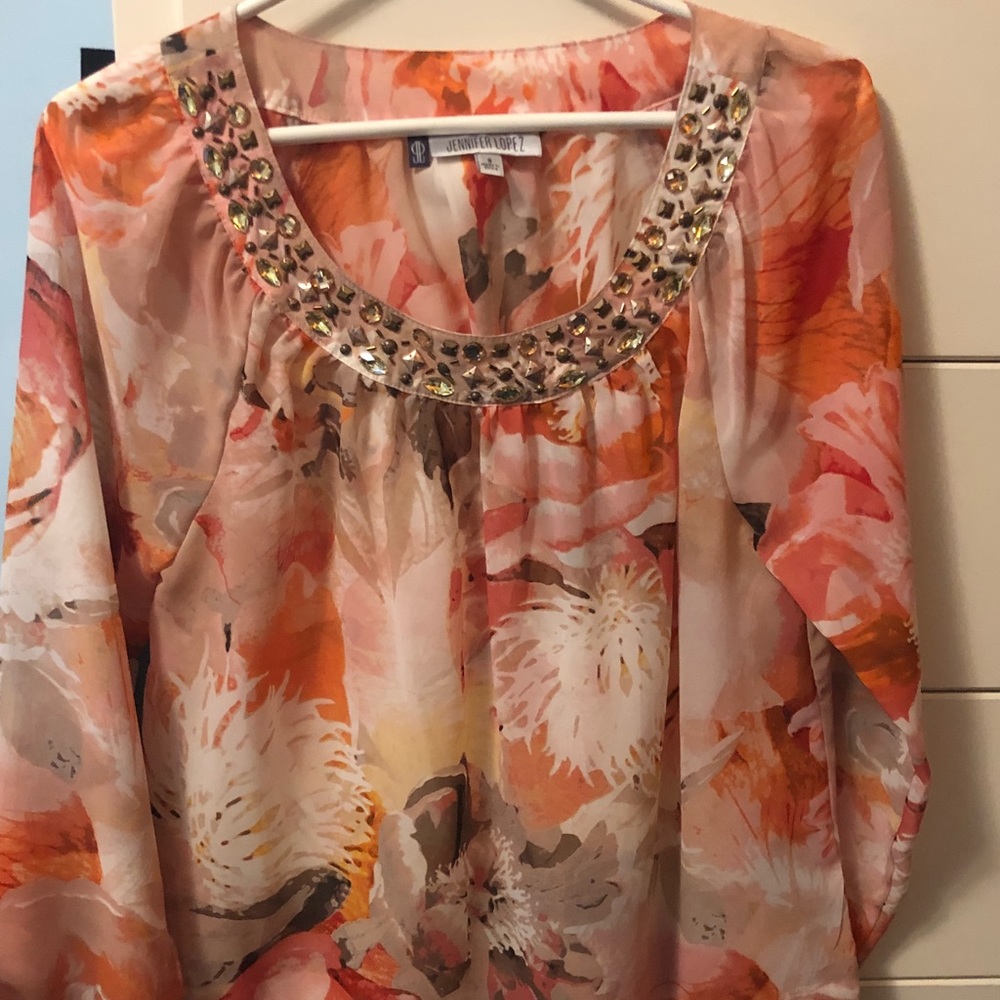 Jennifer Lopez blouse- small